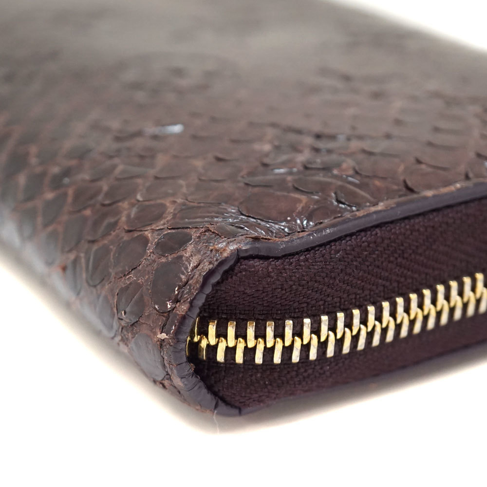 Louis Vuitton Python Wallet Zippy Monogram Leathe… - image 6